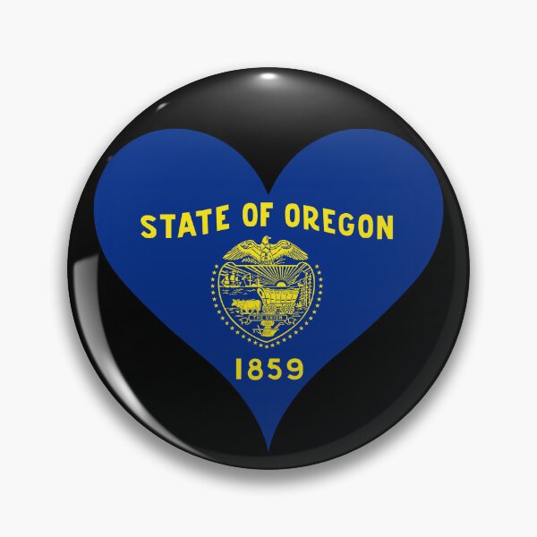 Item preview, Oregon Heart Flag designed and sold by NTGUILTY.
