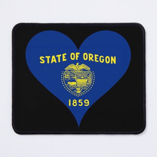 Item preview, Oregon Heart Flag designed and sold by NTGUILTY.