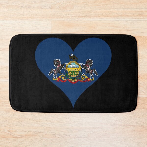 Item preview, Pennsylvania Heart Flag designed and sold by NTGUILTY.