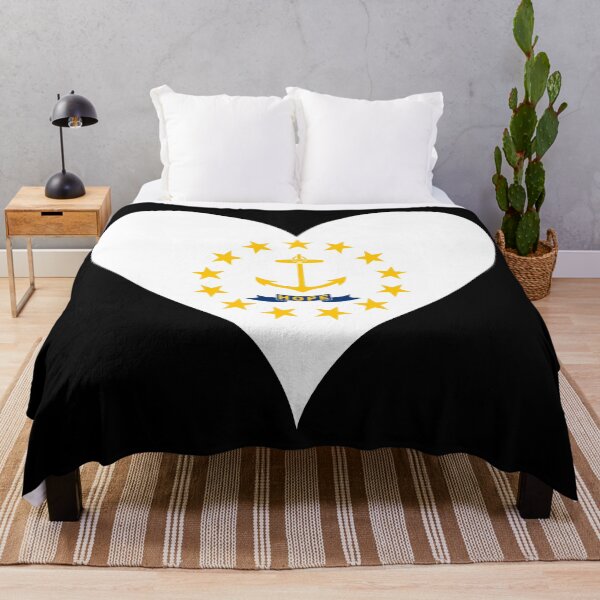 Item preview, Rhode Island Heart Flag designed and sold by NTGUILTY.