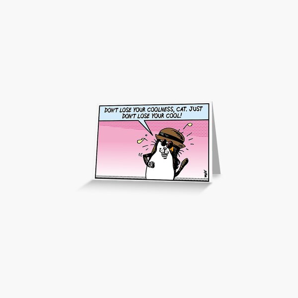 Coolness Greeting Card