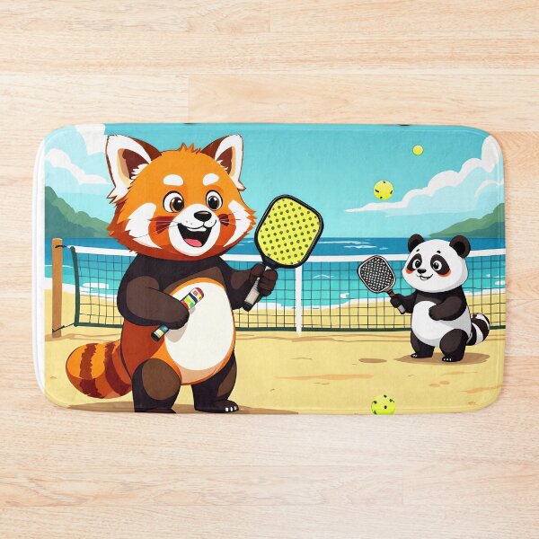 Item preview, Pickleball Red Panda Giant Panda Duo  designed and sold by SmashingDeals.