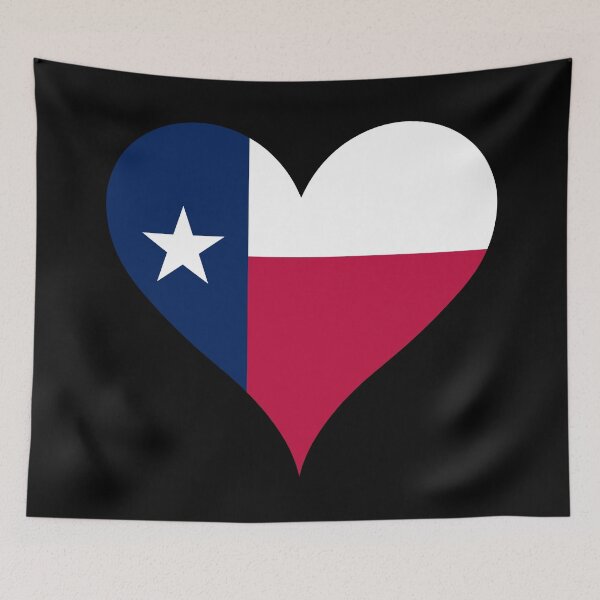 Item preview, Texas Heart Flag designed and sold by NTGUILTY.