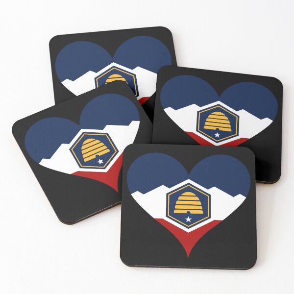 Item preview, Utah Heart Flag designed and sold by NTGUILTY.
