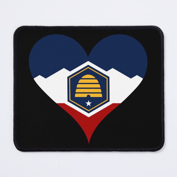 Item preview, Utah Heart Flag designed and sold by NTGUILTY.