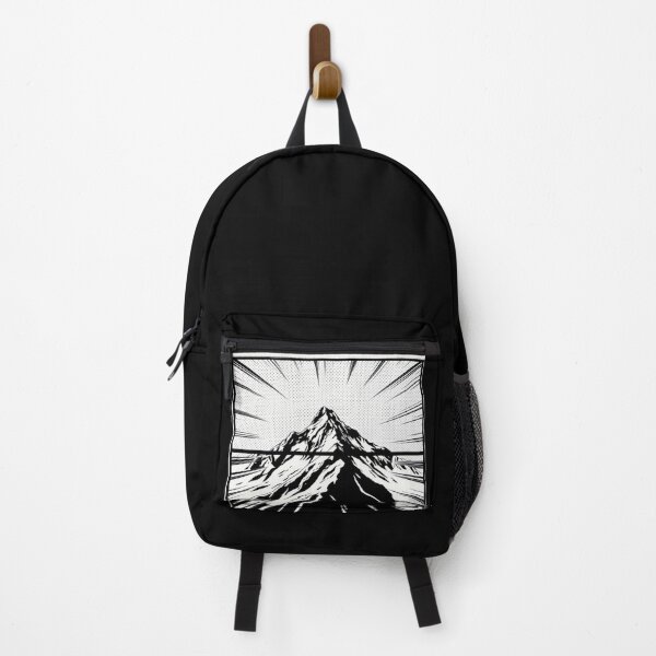 Item preview, Pop Art Mountain Landscape Love - Manga Radiance Mountain Summit designed and sold by Benito Del Ray.