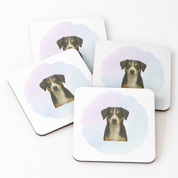 Item preview, Appenzeller Sennenhund in Pastel Geometry designed and sold by GeoWild Designs.