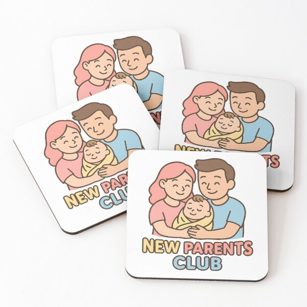 Item preview, New Parents Club Cartoon Baby Family designed and sold by Design Express.