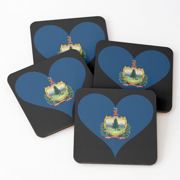 Item preview, Vermont Heart Flag designed and sold by NTGUILTY.