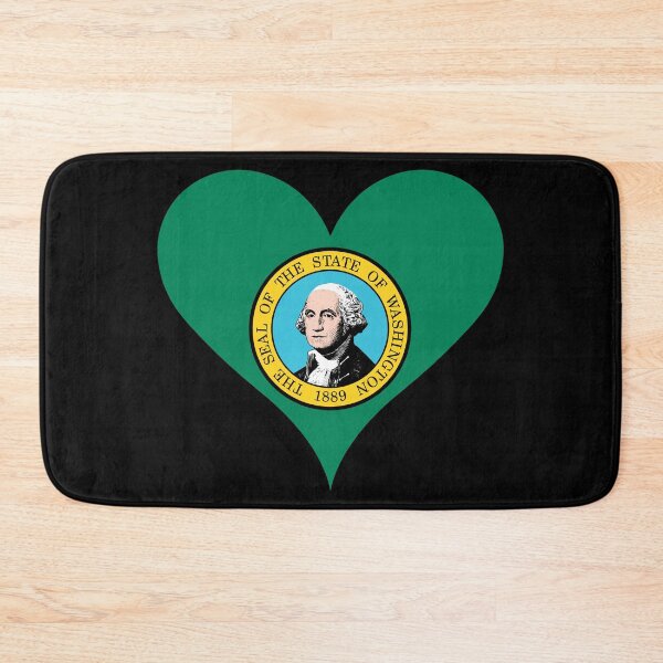 Item preview, Washington Heart Flag designed and sold by NTGUILTY.