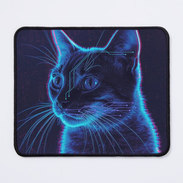 Item preview, Futuristic Cat designed and sold by Aisha Hamza.