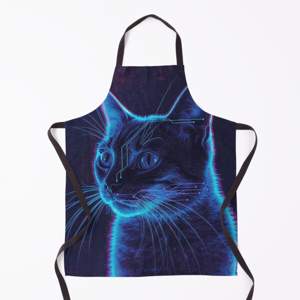 Item preview, Futuristic Cat designed and sold by Aisha Hamza.