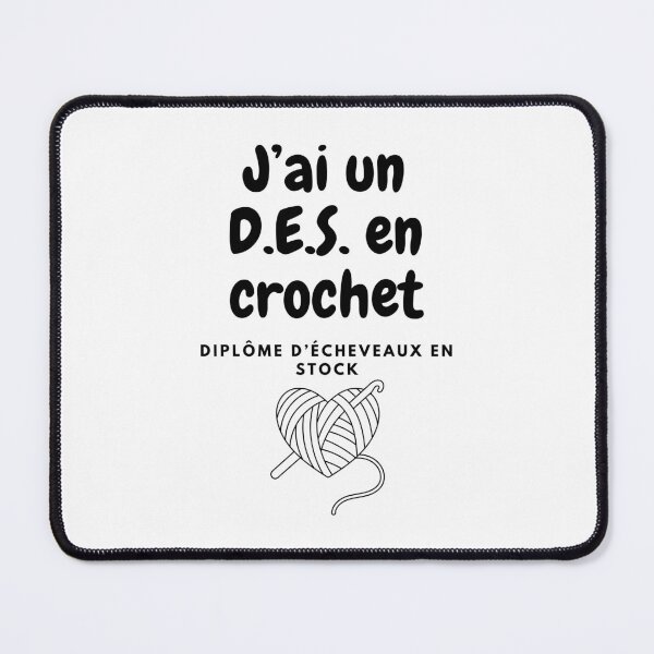 Item preview, I have a bachelor's degree in crochet designed and sold by Fil-de-Cristal.