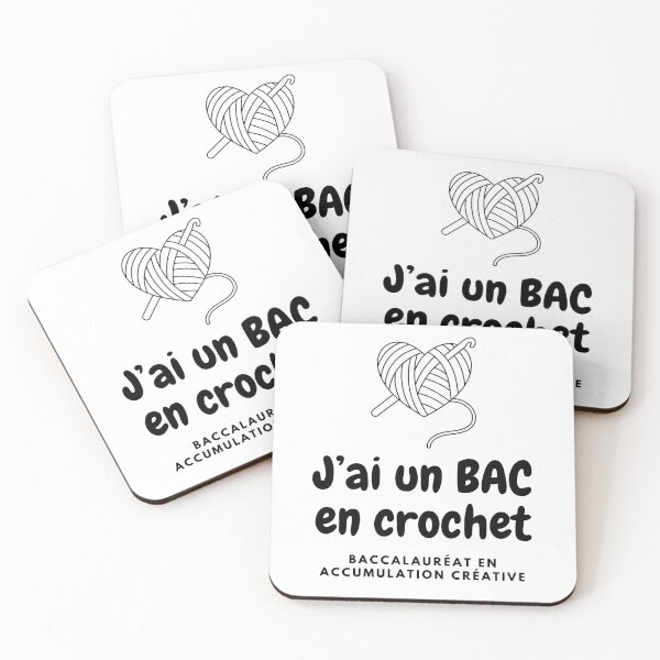 Item preview, I have a bachelor's degree in (reverse) crochet. designed and sold by Fil-de-Cristal.