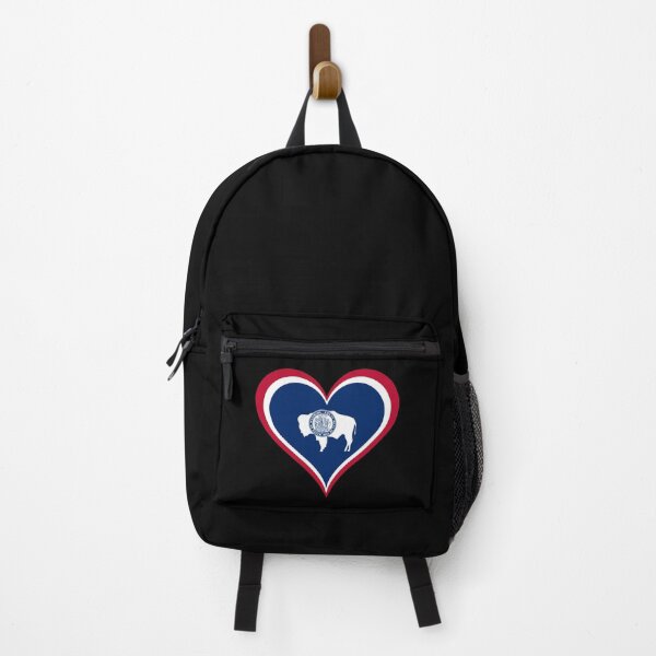 Item preview, Wyoming Heart Flag designed and sold by NTGUILTY.