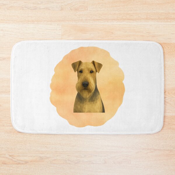 Item preview, Airedale Terrier with Golden Glow designed and sold by GeoWild Designs.