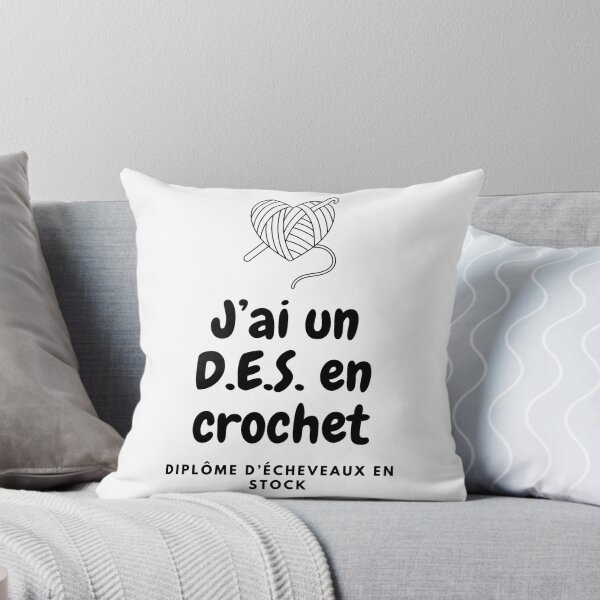 Item preview, I have a bachelor's degree in (reverse) crochet. designed and sold by Fil-de-Cristal.