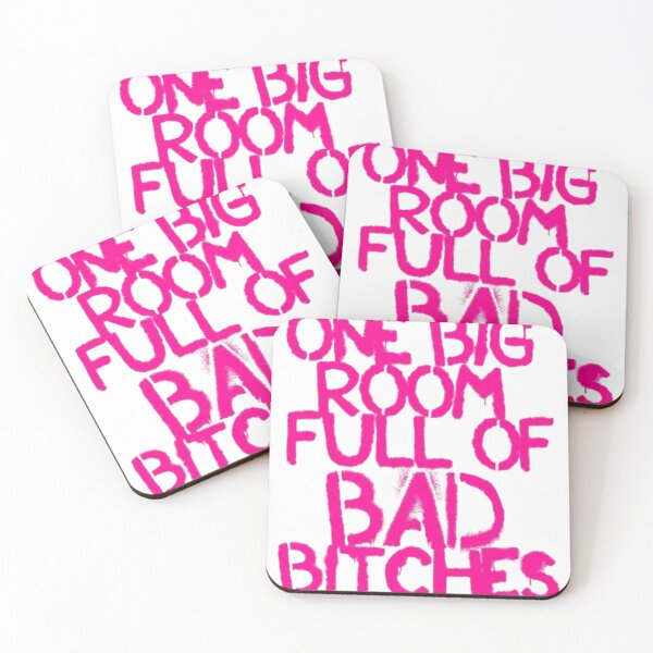Item preview, Pink text print for the baddies designed and sold by luciaontop333.