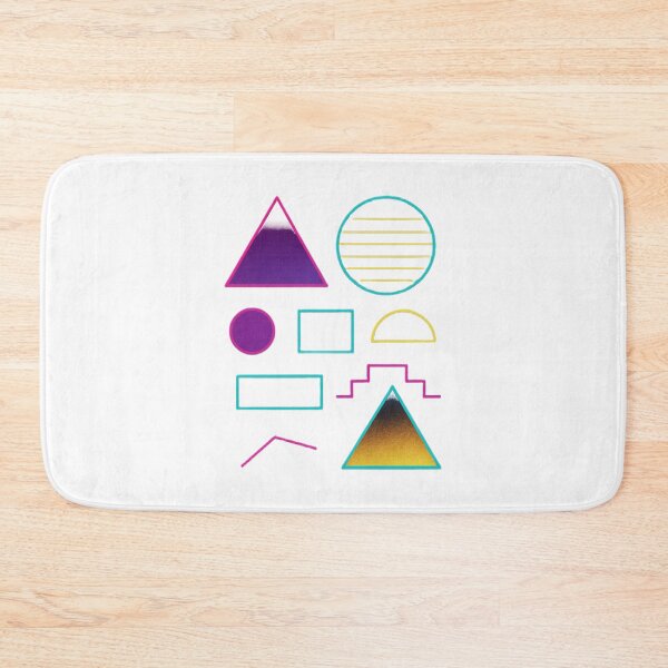 Item preview, Neon Abstract Geometric Shapes designed and sold by Byarasstudio.
