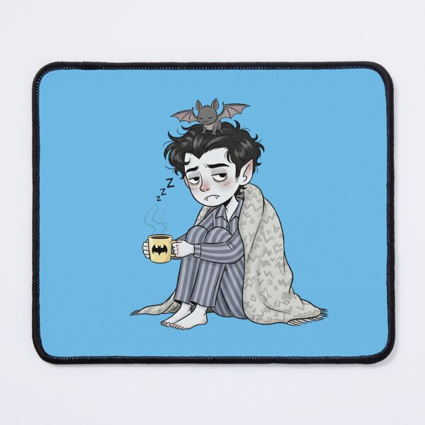 Item preview, Sleepy Vampire in Pajamas – Cute Halloween Character designed and sold by hiraum.