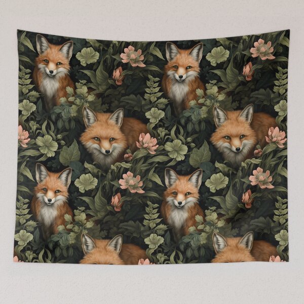 Item preview, Foxes in my Garden designed and sold by Disney1955Fan.