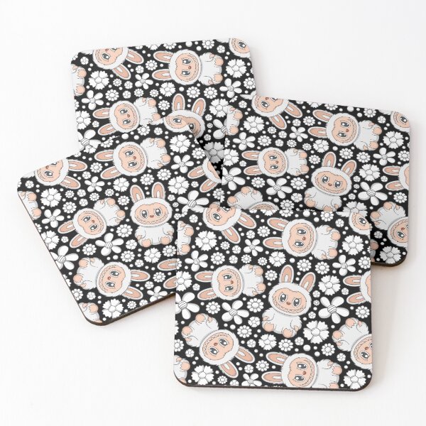 Item preview, Labubu Cute Monster Seamless Pattern designed and sold by Kubala Designs.