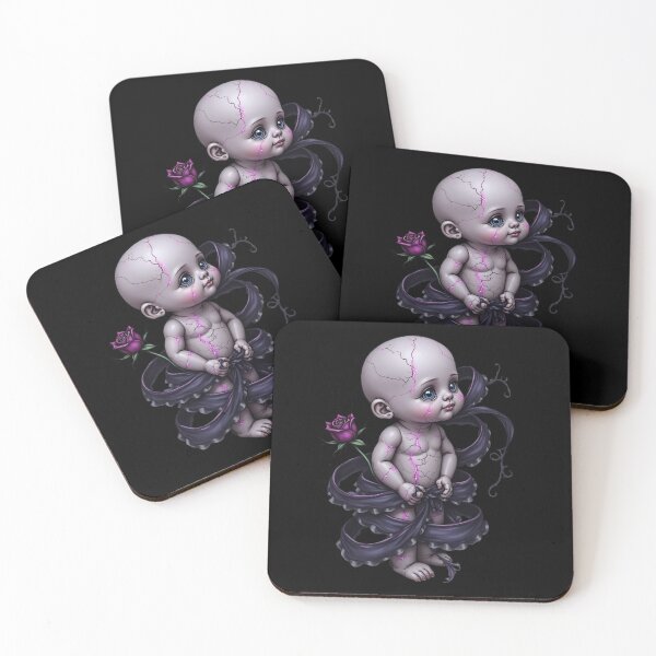Item preview, The Cracked Porcelain Cherub designed and sold by kookyswardobe.