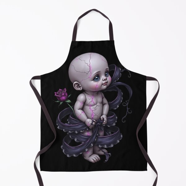 Item preview, The Cracked Porcelain Cherub designed and sold by kookyswardobe.