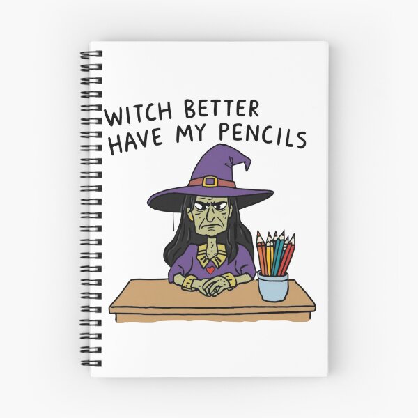 Item preview, Witch Better Have My Pencils – Funny Halloween Teacher Design designed and sold by jelonkaa.