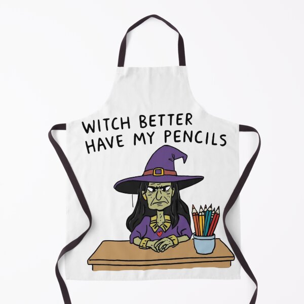 Item preview, Witch Better Have My Pencils – Funny Halloween Teacher Design designed and sold by jelonkaa.