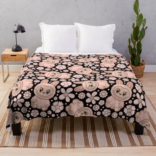 Item preview, Labubu Cute Monster Seamless Pattern designed and sold by Kubala Designs.
