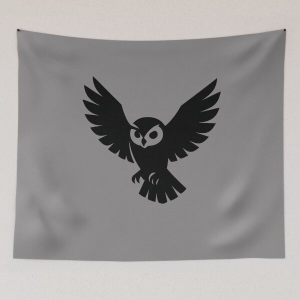 Item preview, Sleek Owl Silhouette designed and sold by ArtistEmbrace.