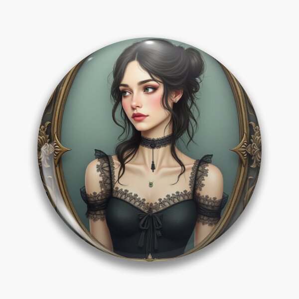 Item preview, Victorian Gothic Portrait of Jennifer Quigley designed and sold by kookyswardobe.