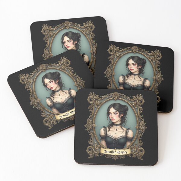 Item preview, Victorian Gothic Portrait of Jennifer Quigley designed and sold by kookyswardobe.