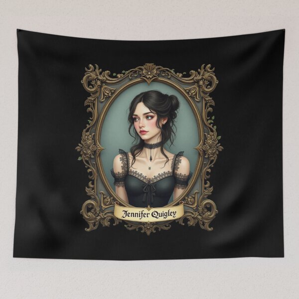 Item preview, Victorian Gothic Portrait of Jennifer Quigley designed and sold by kookyswardobe.