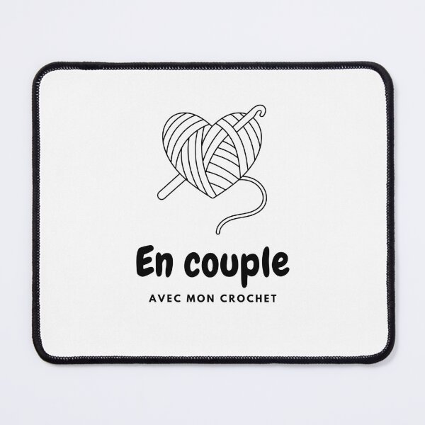 Item preview, In a relationship with my hook (reverse) designed and sold by Fil-de-Cristal.