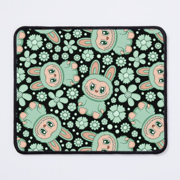 Item preview, Labubu Cute Monster Seamless Pattern designed and sold by Kubala Designs.