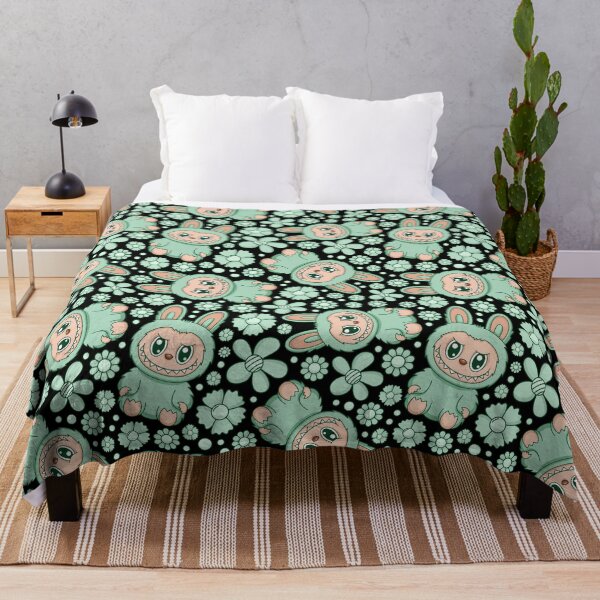 Item preview, Labubu Cute Monster Seamless Pattern designed and sold by Kubala Designs.