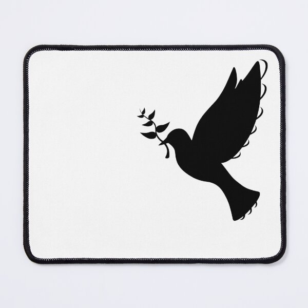 Item preview, Urban Spirit - minimalist outline of a dove in flight designed and sold by LiliDedula.