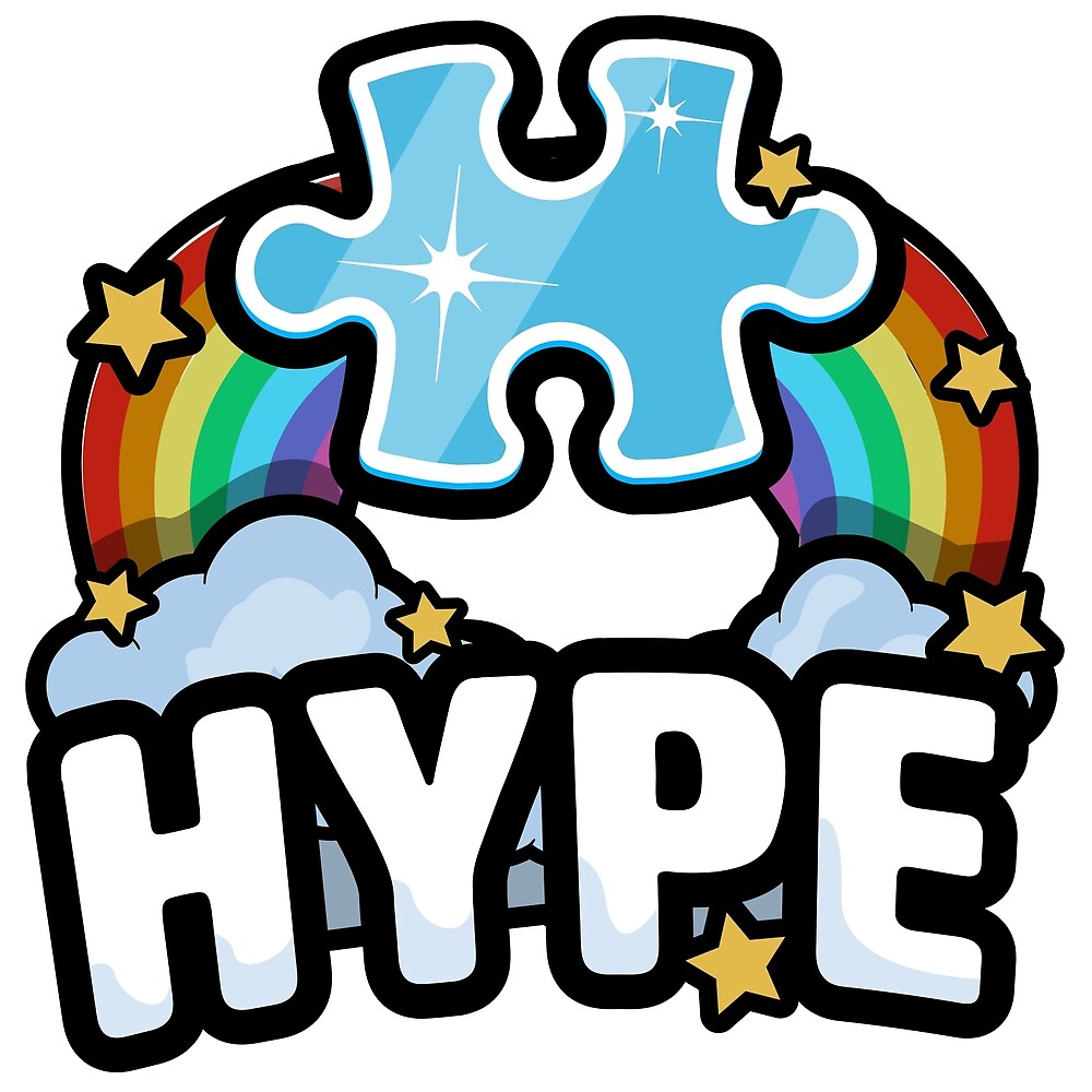 "Hype Emote! " by zylria | Redbubble