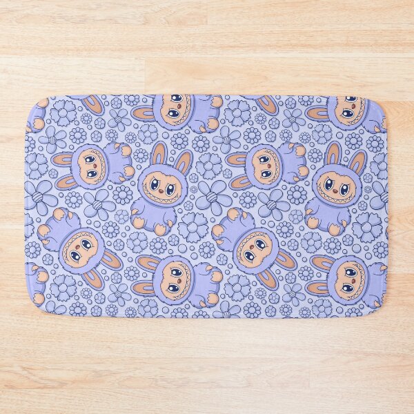Item preview, Labubu Cute Monster Seamless Pattern designed and sold by Kubala Designs.