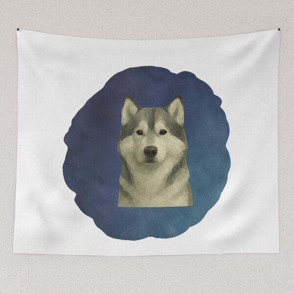 Item preview, Alaskan Malamute in Arctic Twilight designed and sold by GeoWild Designs.