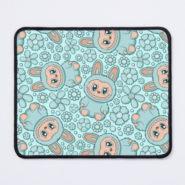 Item preview, Labubu Cute Monster Seamless Pattern designed and sold by Kubala Designs.