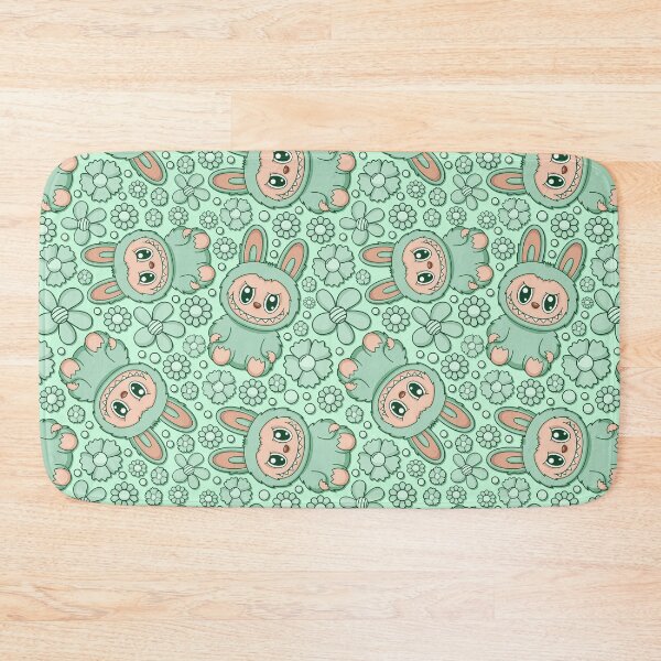 Item preview, Labubu Cute Monster Seamless Pattern designed and sold by Kubala Designs.