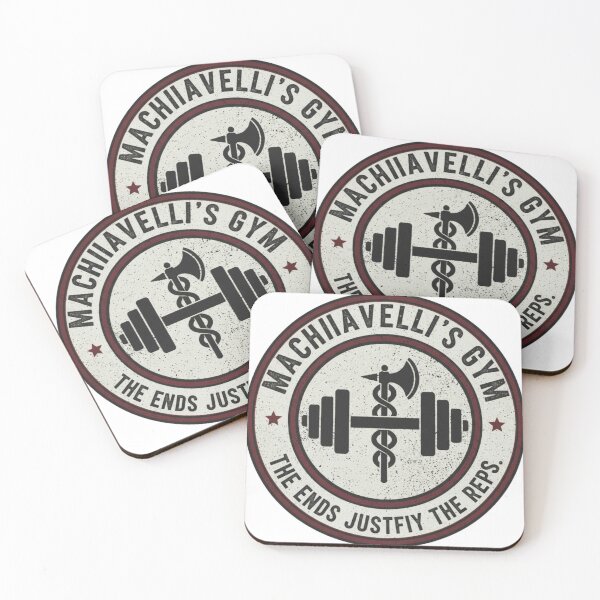 Item preview, Machiavelli’s Gym – The Ends Justify the Reps | Funny Philosophy Workout Shirt designed and sold by armgr.