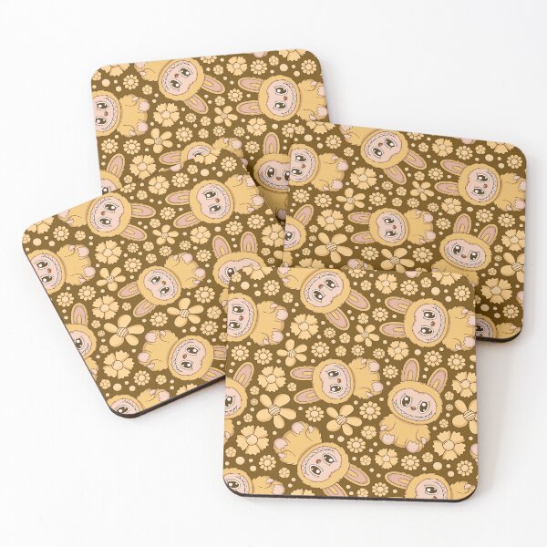Item preview, Labubu Cute Monster Seamless Pattern designed and sold by Kubala Designs.