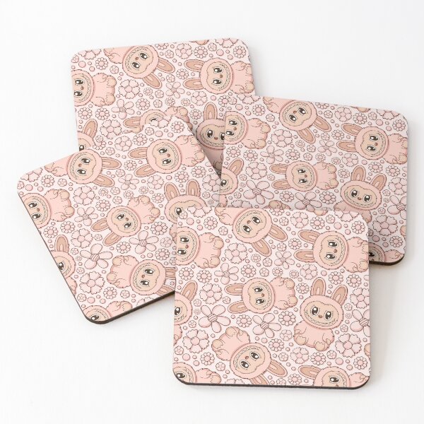 Item preview, Labubu Cute Monster Seamless Pattern designed and sold by Kubala Designs.