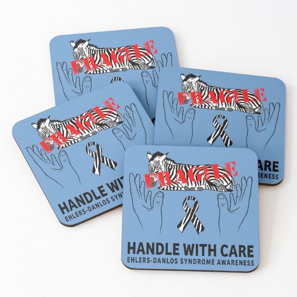 Item preview, Fragile Handle With Care EDS Zebra designed and sold by Designs by Jesabee.