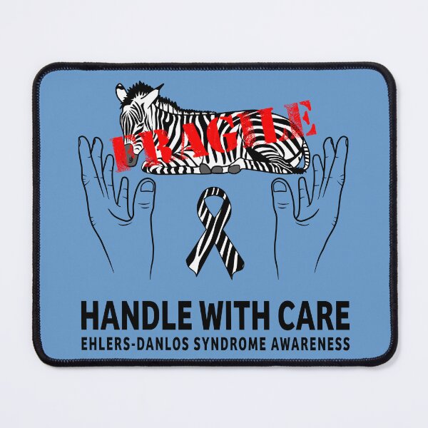 Item preview, Fragile Handle With Care EDS Zebra designed and sold by Designs by Jesabee.