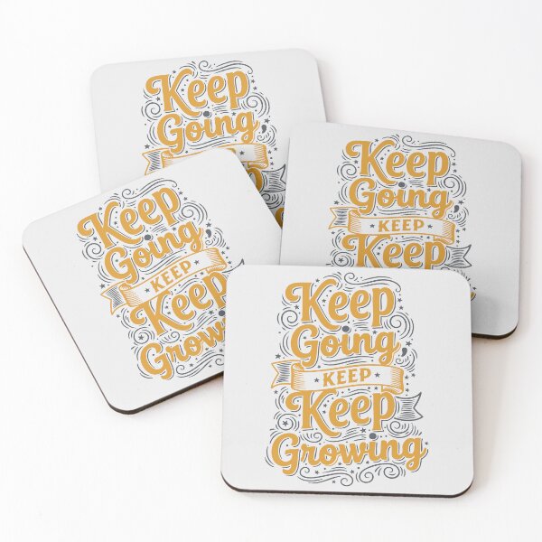 Item preview, Keep Going, Keep Growing Motivational designed and sold by Changing Room.